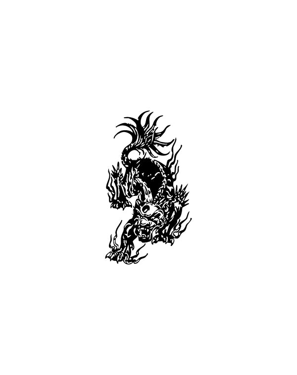 Oriental Dragon - TEMPOINK Temporary Tattoo