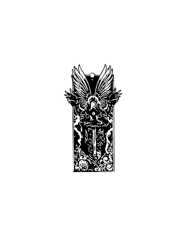 Winged Skull - TEMPOINK Temporary Tattoo