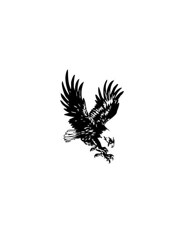 Eagle Freedom - TEMPOINK Temporary Tattoo