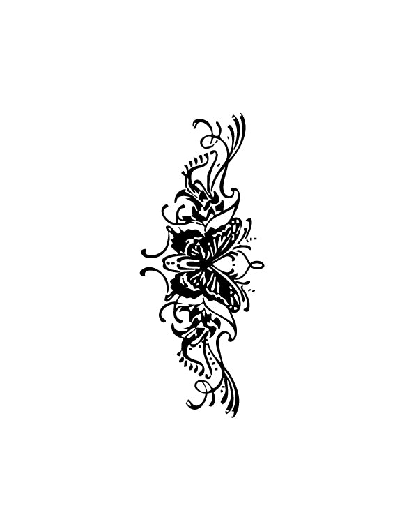 Rose Cluster - TEMPOINK Temporary Tattoo