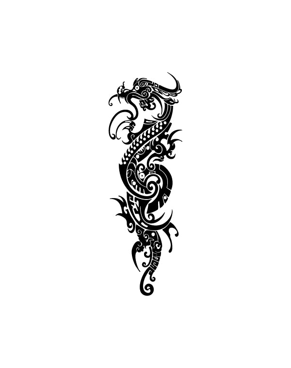 Mystic Serpent - TEMPOINK Temporary Tattoo