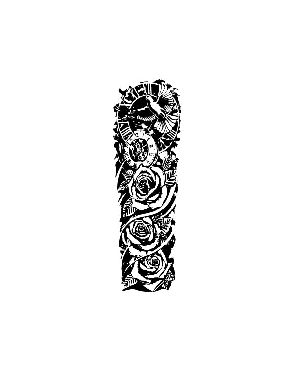 Victorian Time - TEMPOINK Temporary Tattoo